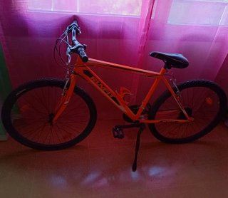 Bicicleta Montaña RUNFIT Talla L Naranja