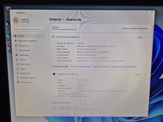 Ordenador HP Pavilion Gamer Ryzen 5 Completo