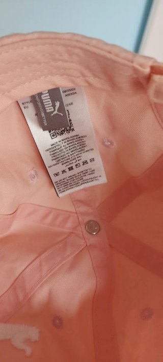 Gorra Puma Rosa Logo Bordado