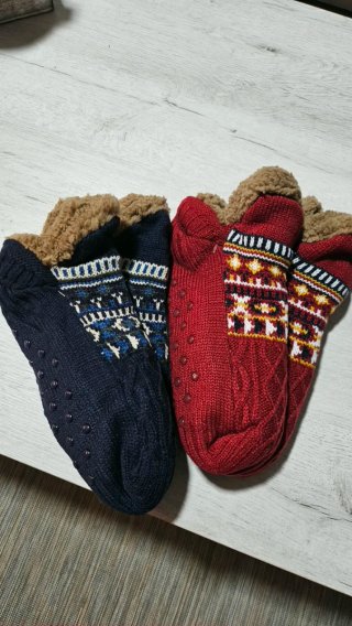 Calcetines de invierno con forro polar