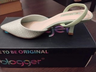 Zapatos de tacón Blogger verde agua