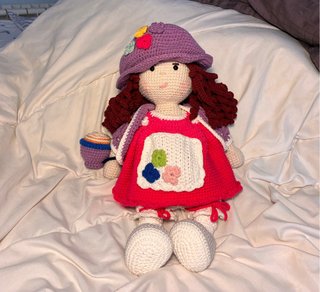 Amigurumi 2 Muñecas Crochet Hechas a Mano