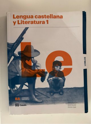 Lengua castellana y literatura 1, Le Bachillerato