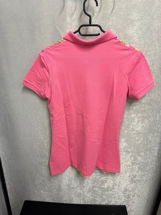 Polo Fred Perry Donna L Floreale Rosa
