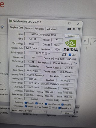 Ordenador HP Pavilion Core i5 Completo