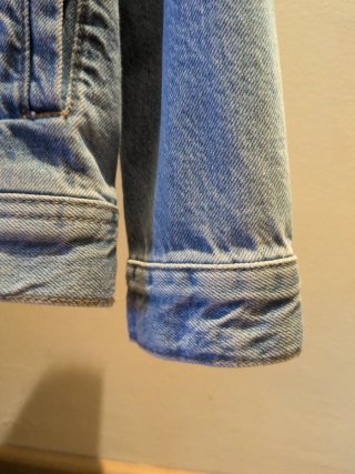 Cazadora vaquera Mango azul clara