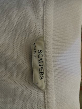 Polo Scalpers Blanco Talla XL