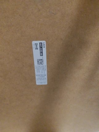 Tavolino nero Ikea