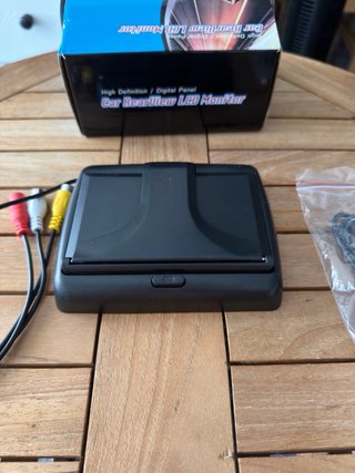Monitor LCD Coche Cámara Trasera