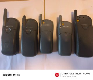 Lote 5 Telefoni Cellulari Vintage Alcatel