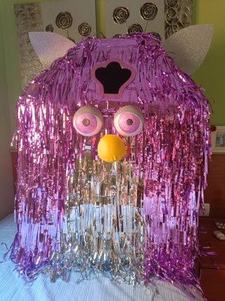 Disfraz Furby Hecho a Mano