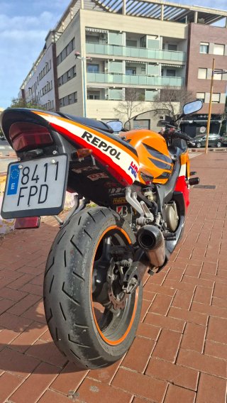 Honda CBR 600F4i Sport Negra/Naranja/Roja