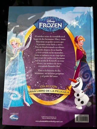 Libro Disney Frozen - Gran Libro de la Película