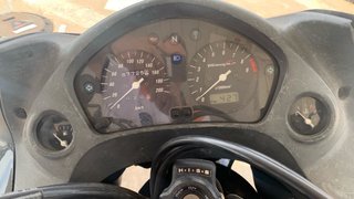 Honda Transalp 650 V Negra