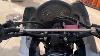 Honda Transalp 650 V Negra