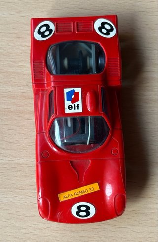 Coche Scalextric Alfa Romeo 33/2 Polistil