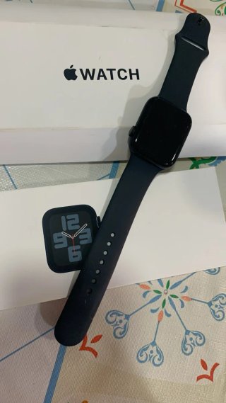 Apple Watch SE GPS 44mm Negro/Azul Marino