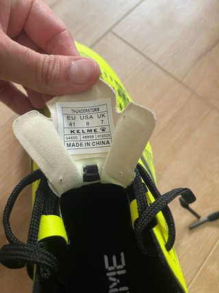 Zapatillas Running Kelme Thunderstorm poco uso