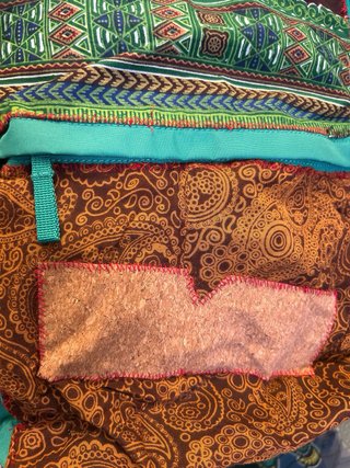 Mochila Patchwork Artesanal Estilo Africano III