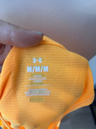 Camiseta Under Armour Naranja Talla M