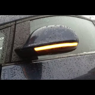 Intermitentes LED dinámico para espejo retrovisor