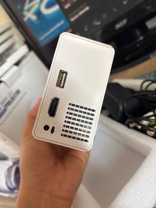 Proyector Mini LED Blanco