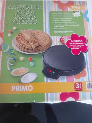 Crepera Primo con accesorios