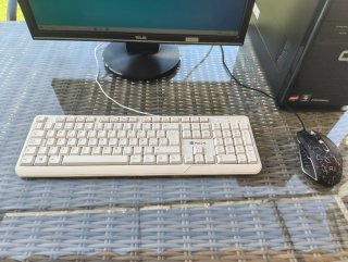 PC ORDENADOR OFICINA COMPLETO + MONITOR + WIFI