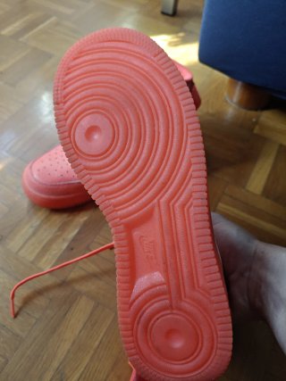 Zapatillas Nike Air Force 1 High Naranja/Rosa