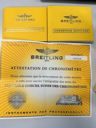 Breitling Aerospace Avantage Titanio Uomo