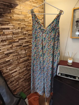 Vestido estampado floral mujer