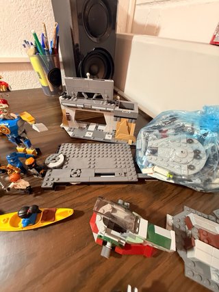 Lote LEGO Ninjago y star wars