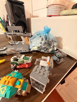 Lote LEGO Ninjago y star wars