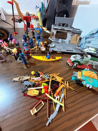 Lote LEGO Ninjago y star wars