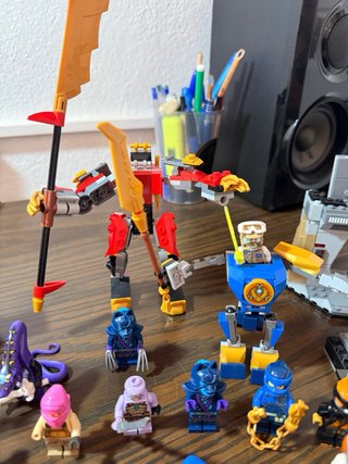 Lote LEGO Ninjago y star wars