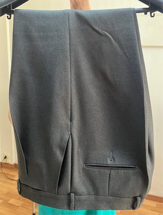 Traje Grasil Uomo Talla 52 Chaleco Gris