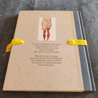 Livro hard cover Esboços Eróticos" de Egon Schiele