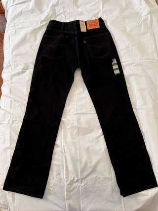 Pantalones Levi's 527 Slim Bootcut Negros