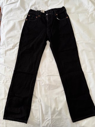 Pantalones Levi's 527 Slim Bootcut Negros