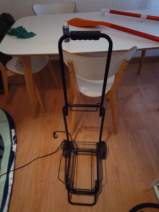 Carro Plegable Negro.