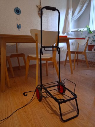 Carro Plegable Negro.