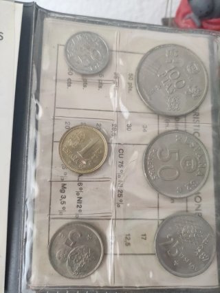 Colección monedas Españolas