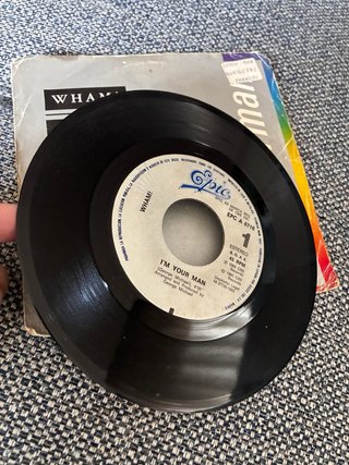 Vinilo single WHAM! I'm Your Man