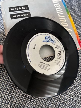 Vinilo single WHAM! I'm Your Man