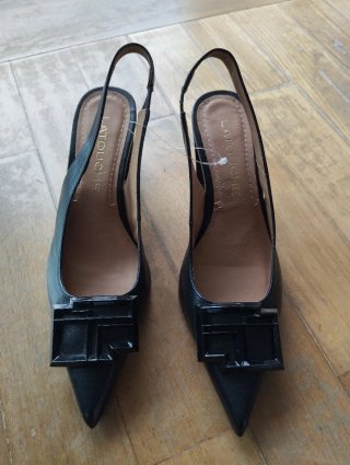Zapatos destalonados LATOUCHE negros talla 37
