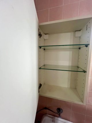 Armario Baño Lillangen Ikea Blanco con espejo