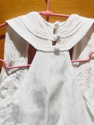 Vestido Blanco Zara Talla 5