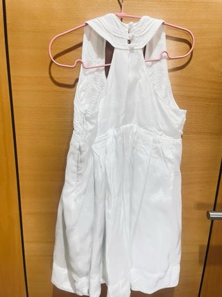Vestido Blanco Zara Talla 5