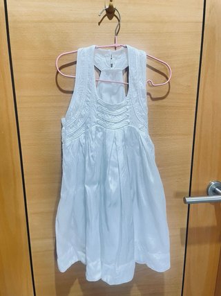 Vestido Blanco Zara Talla 5