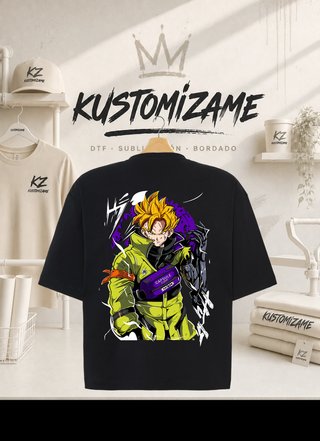 Camiseta Saiyajin Anime | Manga Japonés